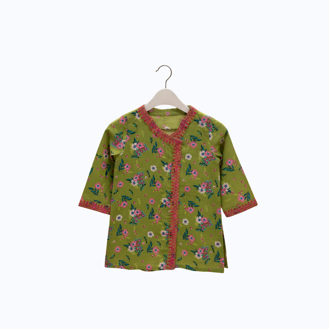 Girls Embroidery Suit