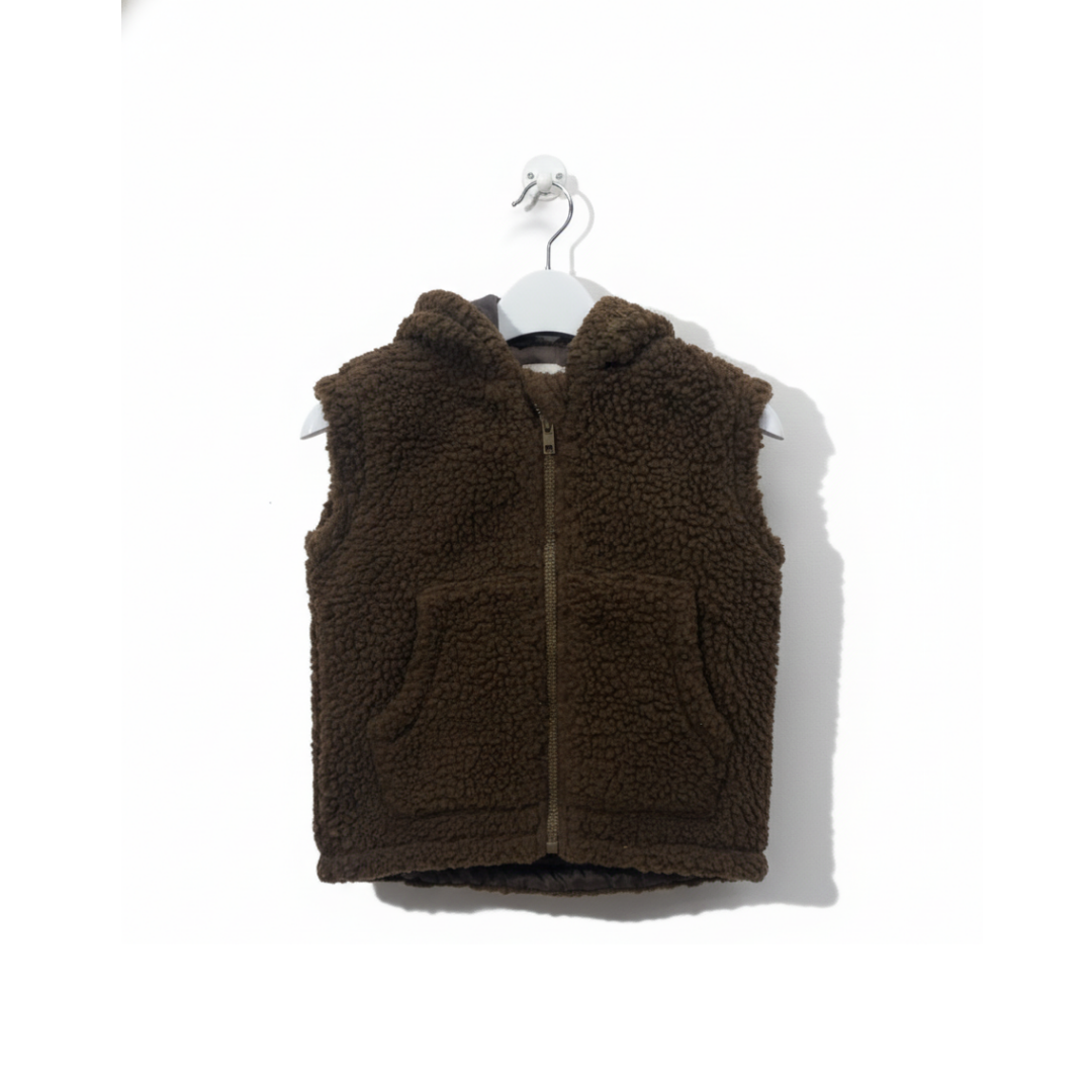 Wool jacket sleeveless