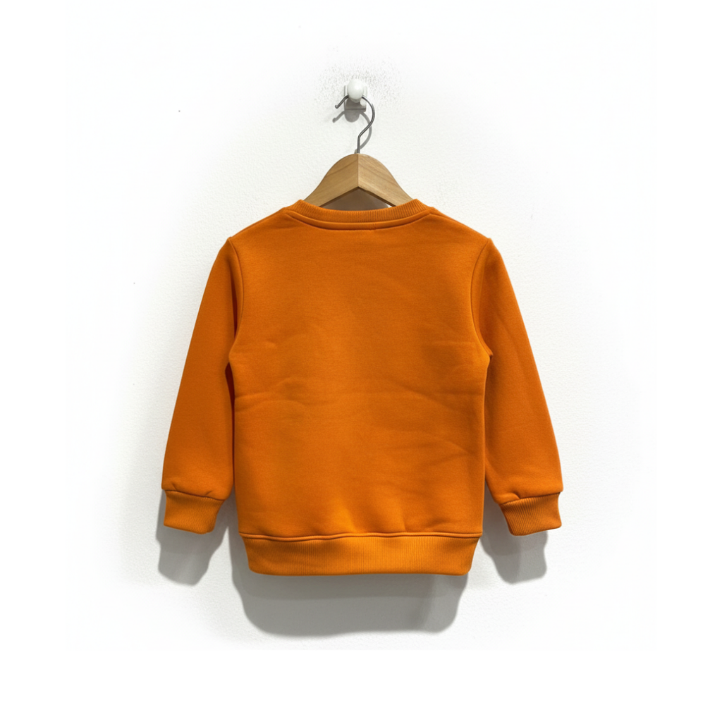 Orange Sweat Shirt Kids