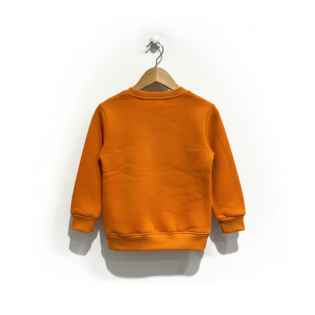 Orange Sweat Shirt Kids