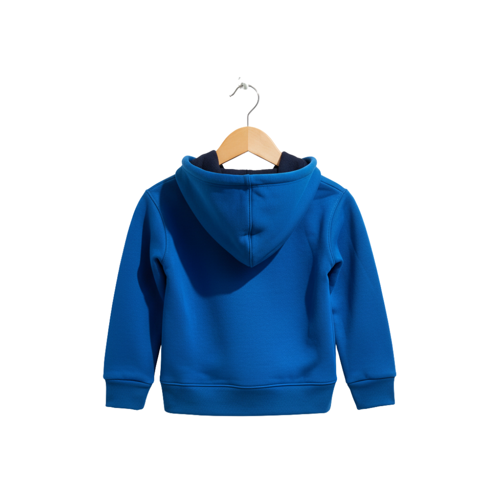 Blue Zipper Hoodie