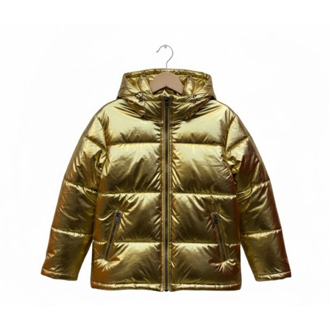 Golden Puffer Jacket