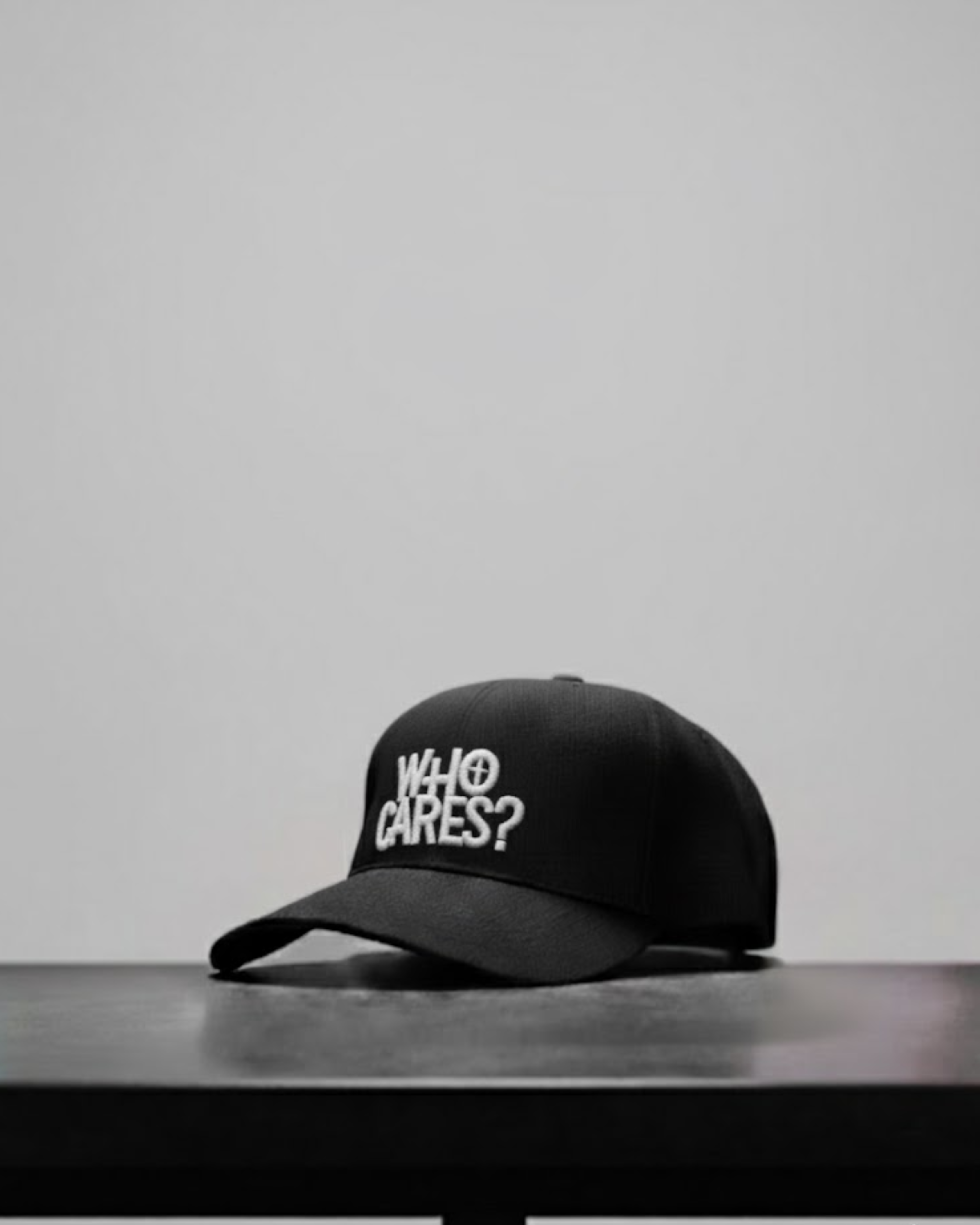 Who cares? p-cap - Black